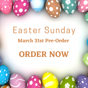 March 31st - Easter Sunday - Holiday Pre-Order Form - Min order 12 Bagels